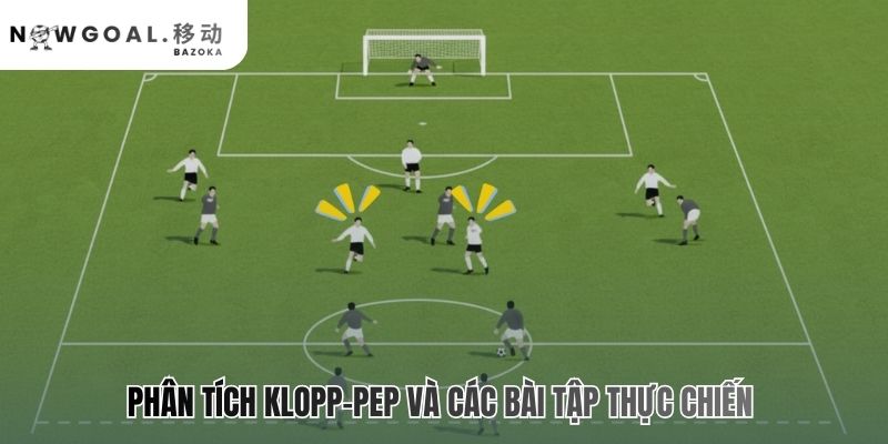 Chuyển trạng thái tấn công – phòng ngự trong bóng đá qua lăng kính Klopp-Pep