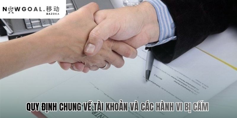 Quy định về tài khoản nghiêm cấm mọi hành vi gian lận